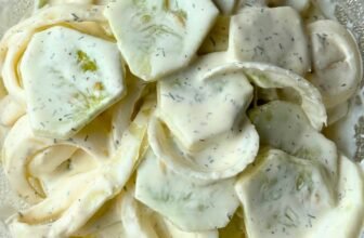 Cucumbers in Vinegar and Creamed Cucumbers