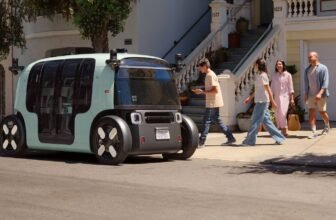 Amazon’s creative robotaxi hints on the form of future vehicles