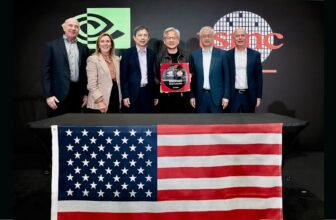 NVIDIA reveals off its first Blackwell wafer manufactured within the US