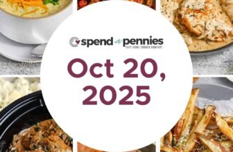 Weekly Meal Plan Oct 20, 2025